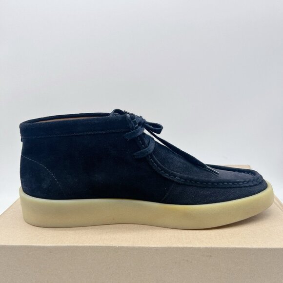 Hugo Boss Clay Chukka Sneaker Men's Navy Suede Lace Up Desert Boots Shoes US 9 - Picture 8 of 12